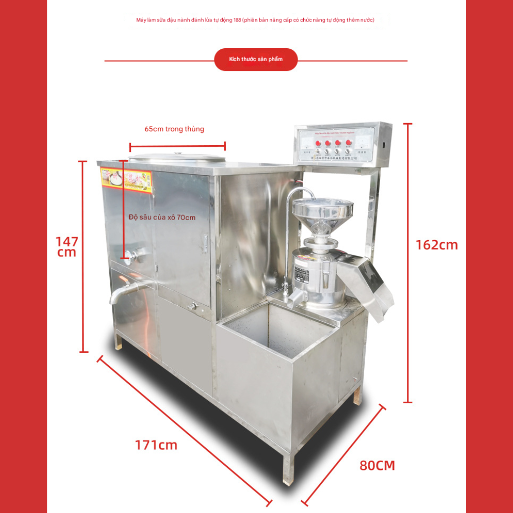 Máy ép đậu phụ và làm sữa đậu nành tự động
