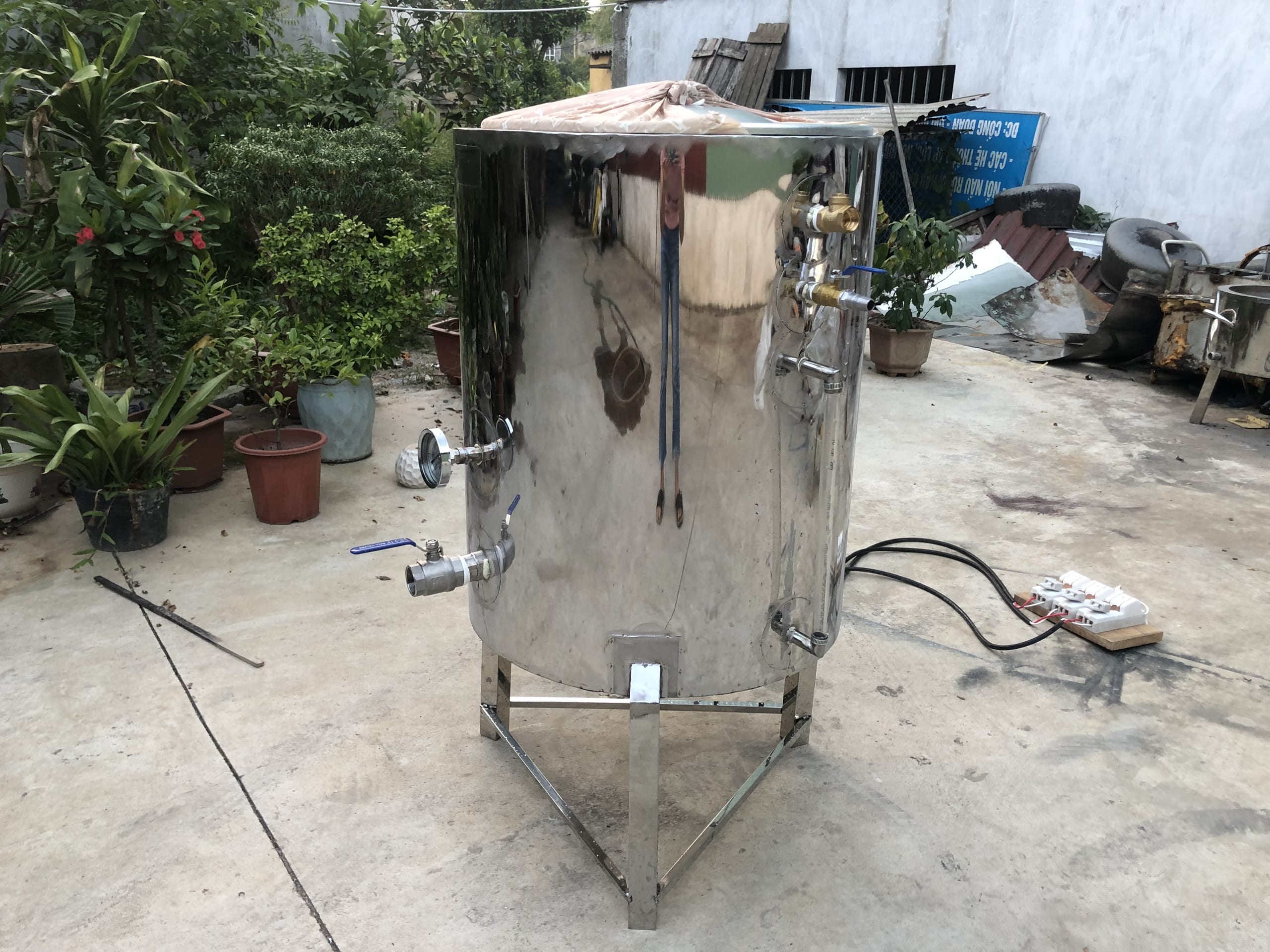 Nồi nấu đậu phụ bằng điện