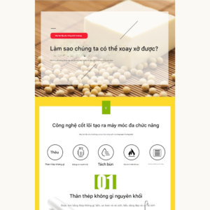 Máy làm đậu phụ liên hoàn