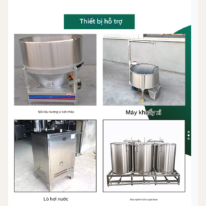 Máy làm đậu phụ liên hoàn tự động với nhiều loại