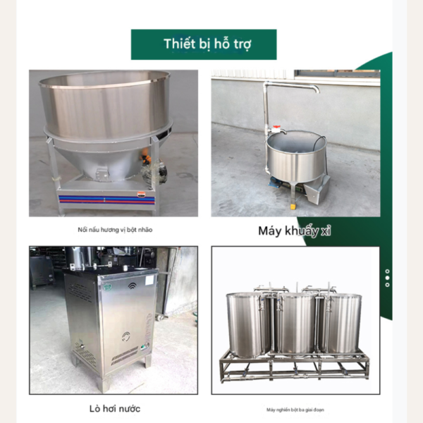 Máy làm đậu phụ liên hoàn tự động với nhiều loại