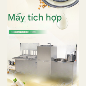 Máy làm đậu phụ tự động bằng thép không gỉ Tích hợp chức năng tách bã